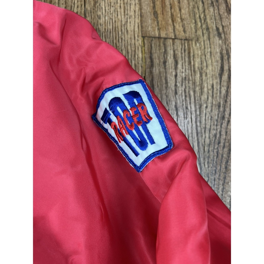 Vintage Jeff Gordon Nascar Racing Dupont Rainbow Puffer Jacket Men's Size XL - Picture 5 of 8